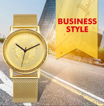 

MEGIR Luxury Golden Men's Watch 8mm Ultra-thin Quartz Mens Wristwatch Stainless Steel Strap Relogio Masculino reloj hombre