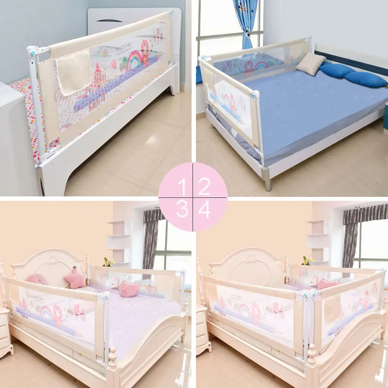 foldable child safety barrier baby fence playpen bed rail fencing gate playground for kids railing