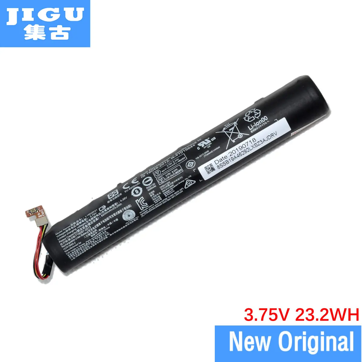 JIGU L15C2K31 L15C2K32 L15D1P31 ноутбук Батарея для lenovo Yoga Tablet 3 YT3-850 850F 850 м X90 X90F 3,75 V 23.2WH