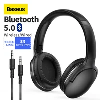 Baseus D02 Pro słuchawki bezprzewodowe Bluetooth słuchawki 5.0 składany zestaw słuchawkowy słuchawki sportowe telefon do gier Fone słuchawki Bluetooth