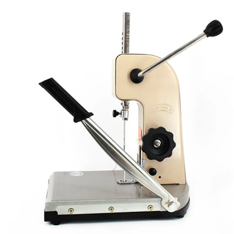 

Binding Machine Hole Puncher Manual All Steel With Knife Finance Account Book file Certificate Office Tools Appliance Device