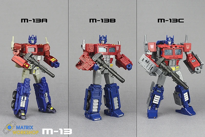 Matrix Workshop M-13 Optimus Prime D-Class V-Class L-Class Enhanced Level Voyager Class Leadership General Weapons