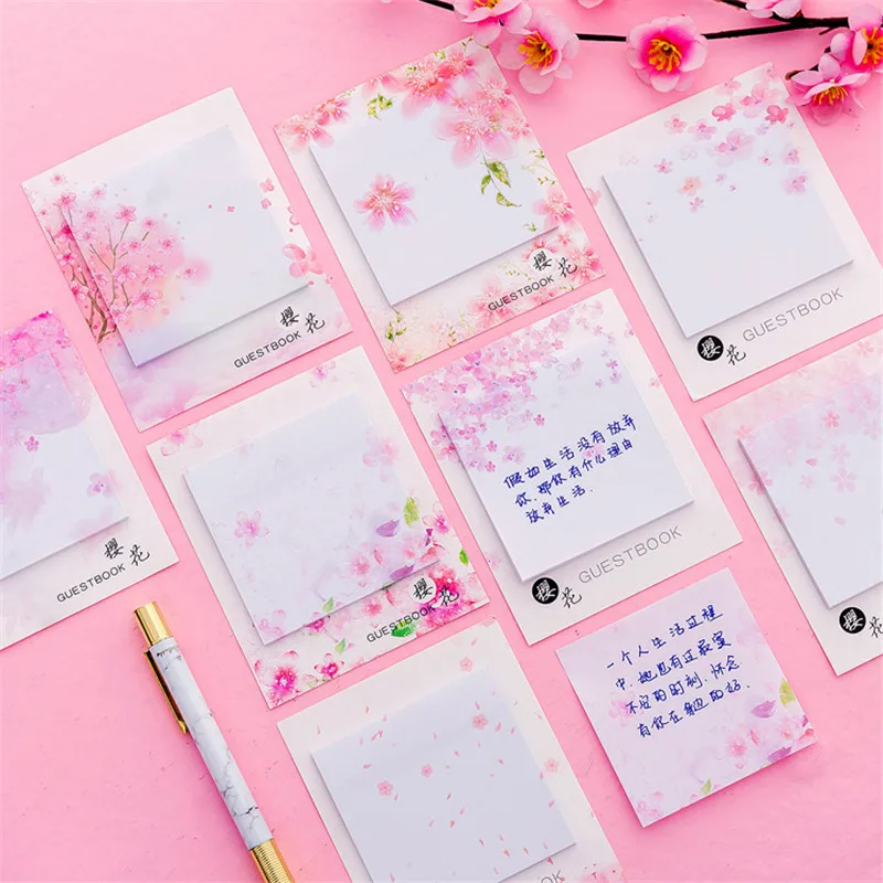 Color 4 30page Helpro 30 страниц планировщик Sticky Notes Student memo pad kawaii офисные школьные принадлежности канцелярские бумажные наклейки - Цвет: Color 4 30page