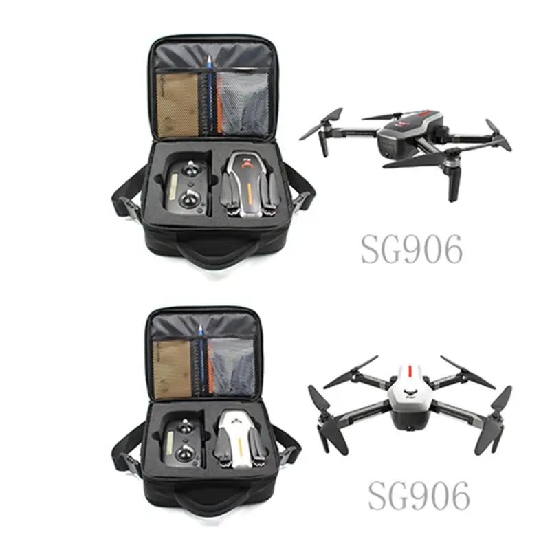 SG906 Радиоуправляемый Дрон Квадрокоптер 4K Ультра прозрачная камера gps 5G wifi FPV Бесщеточный селфи складной оптический поток позиционирования Hover RTF