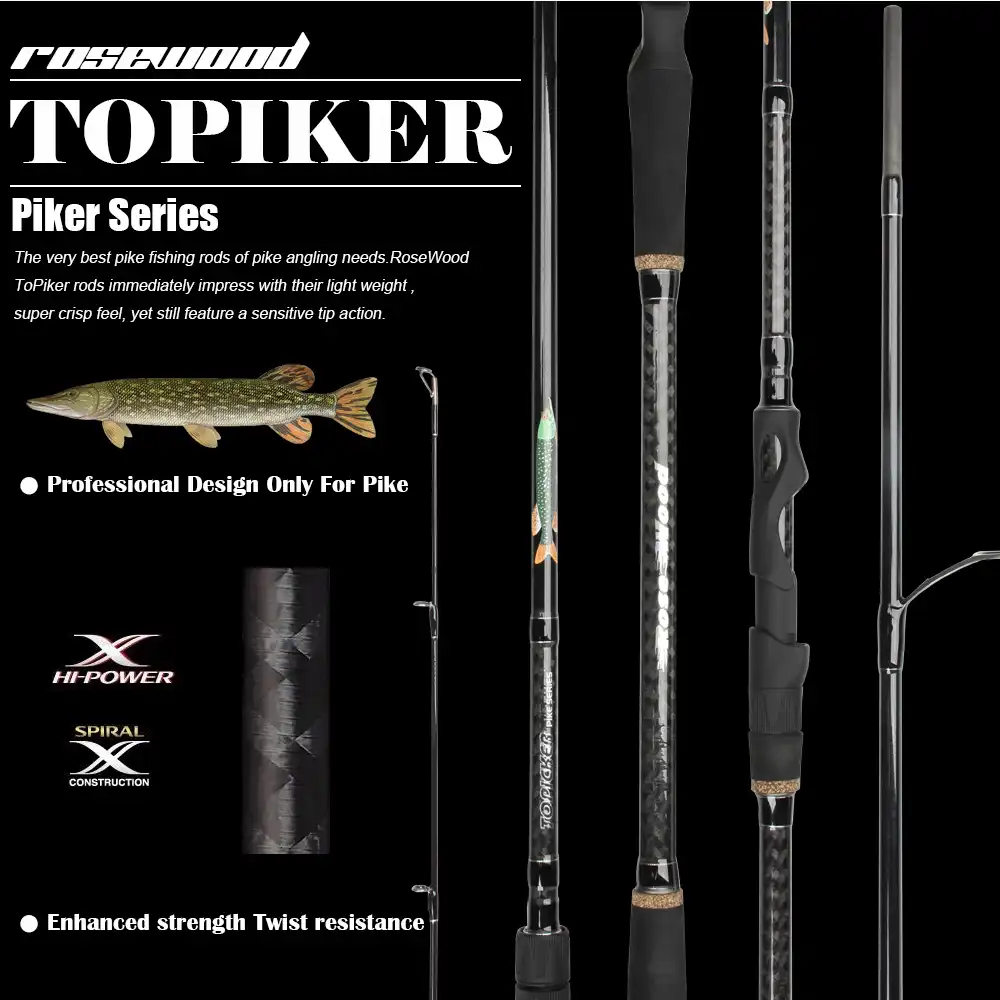 pike baitcaster rod
