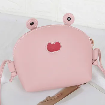 

Small Cute Frog Mini Bag Women Handbag Casual Leather Shoulder Bag Tote Soft Designe Crossbody Handbag For Women 2020 New Luxury