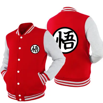 Японский аниме DRAGON BALL с длинными рукавами mlb куртка Мастер Роши Kaiō красочные кофты с капюшоном для кожи Куртка Топы - Цвет: 18
