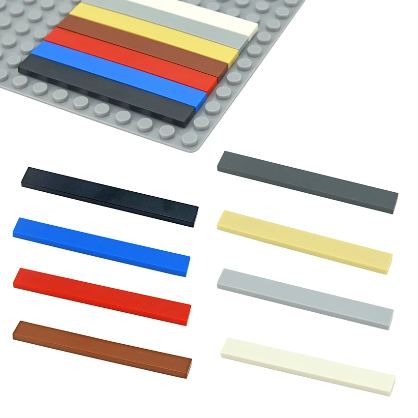 Building Blocks 50pcs DIY 1x8 4162 Assembles Particles Figure Compatible All Brand