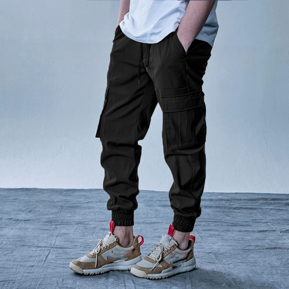 Мужские тактические брюки карго модные повседневные спортивные Харадзюку джоггеры шаровары хип хоп спортивные брюки Горячая Распродажа