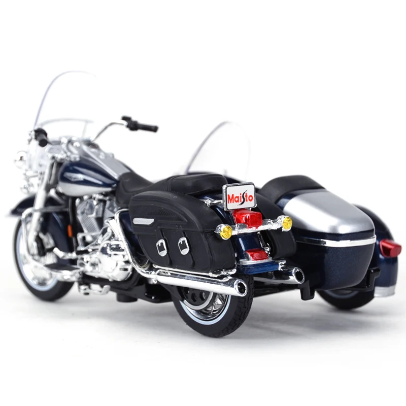 Maisto 1:18 2001 FLHRC Road King Классическая мотоциклетная коляска Литой Сплав модель мотоцикла Игрушка