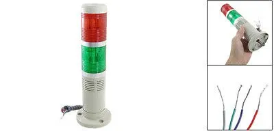 DC24V красный зеленый сигнальный промышленный светящаяся башня Предупреждение ющий свет стека с зуммером
