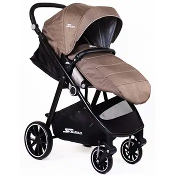 

Stroller 3 in1 with car seat skillmax 6800H (Brown)