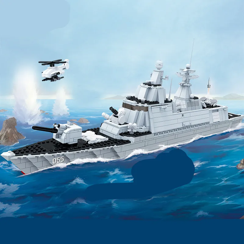 Мировая война 2 WW2 солдат бронированный автомобиль Разрушитель Корабль Военный Спецназ армии строительные блоки кирпичи собрать детей рождественские игрушки