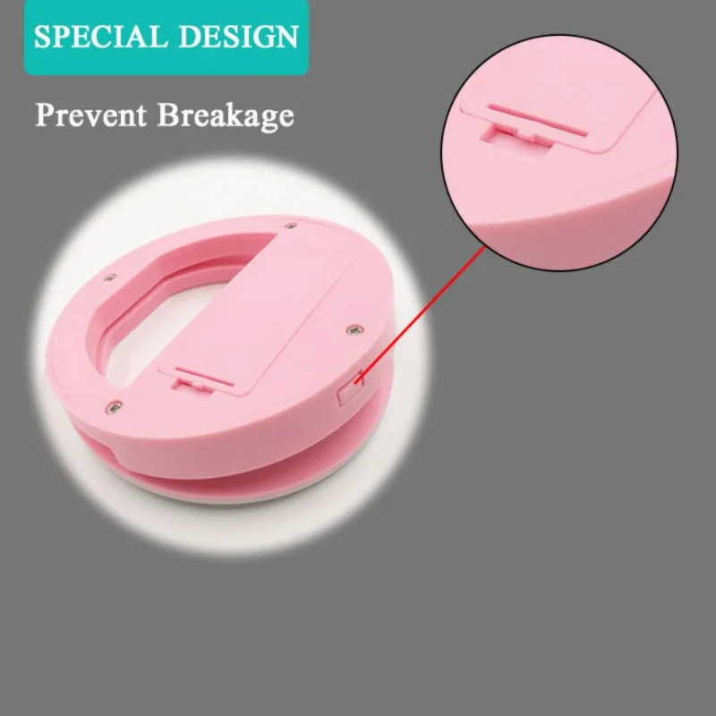 Универсальный мобильный телефон портативный зажим Светодиодная лампа для селфи кольцо красота заполняющая вспышка объектив светильник лампа для фото камеры для сотового телефона