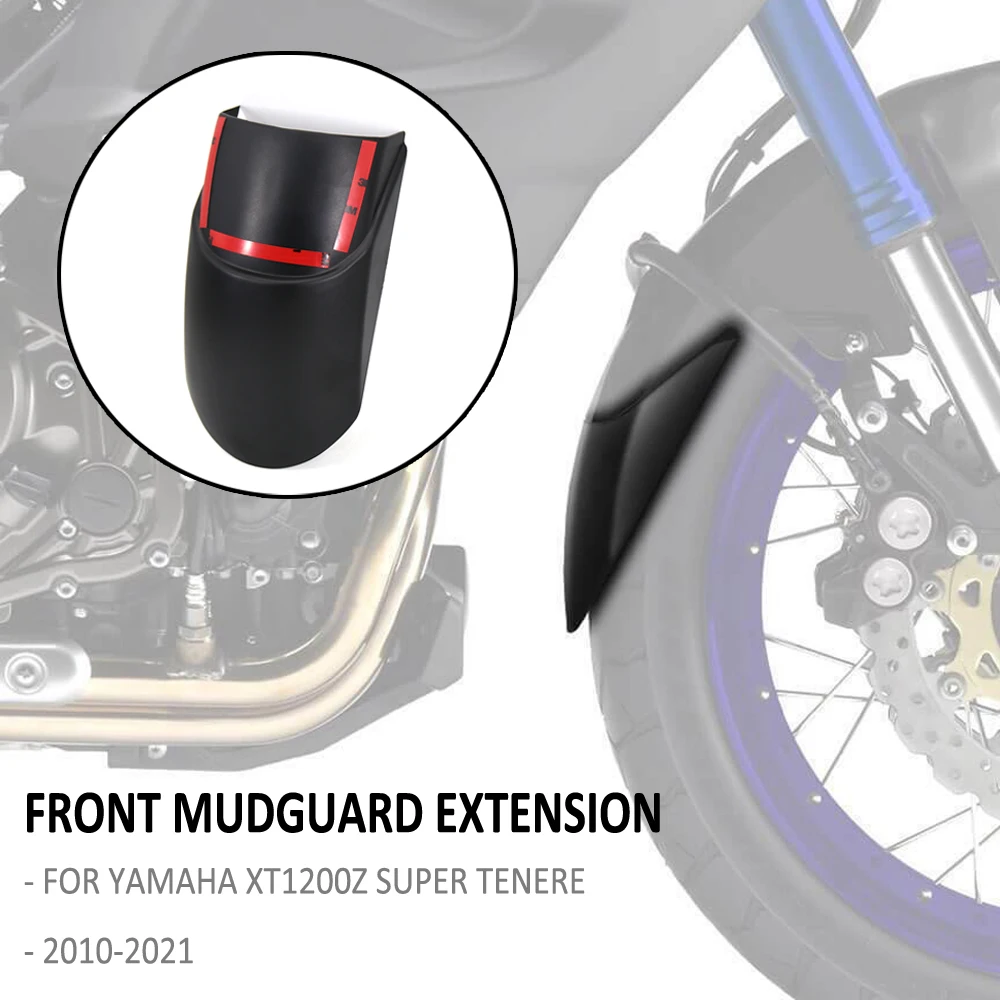 

For Yamaha XTZ1200 XTZ 1200 XT 1200 Z XT1200Z Super Tenere 2010- Motorcycle Front Wheel Fender Extension Mudguard Splash Guard