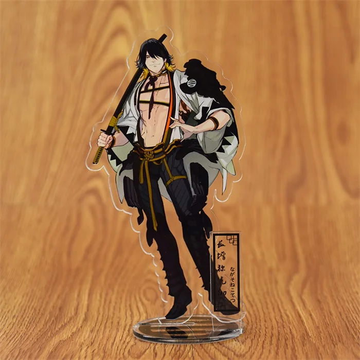 Аниме Touken Ranbu Online Ishikirimaru yamanbagirikunihiro Kasenkanesada Косплэй акриловый стол подставка фигурный модельный декоративная пластина - Цвет: Фиолетовый