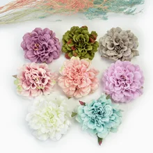 2 шт. 10 см искусственные шелковые цветы Свадебные украшения дома для Домашнего Цветоводства венок ручной работы Скрапбукинг искусственные поддельные цветы