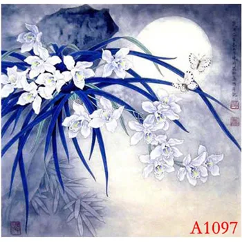 

Cross stitch suit moonlight fragrance decoration painting hand embroidery cross stitch material bag a1097