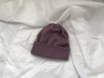 purple Зимние женские шляпы, теплые шапки бини, вязаная шапка для девочек, осенняя женская шапка Skullies, теплые шапки, Женская Повседневная шапка - Цвет: purple