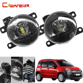 

Cawanerl Car Accessories 4000LM LED Bulb Fog Light H11 Devil Eye Daytime Running Light DRL 12V For Fiat Panda 2012 2013