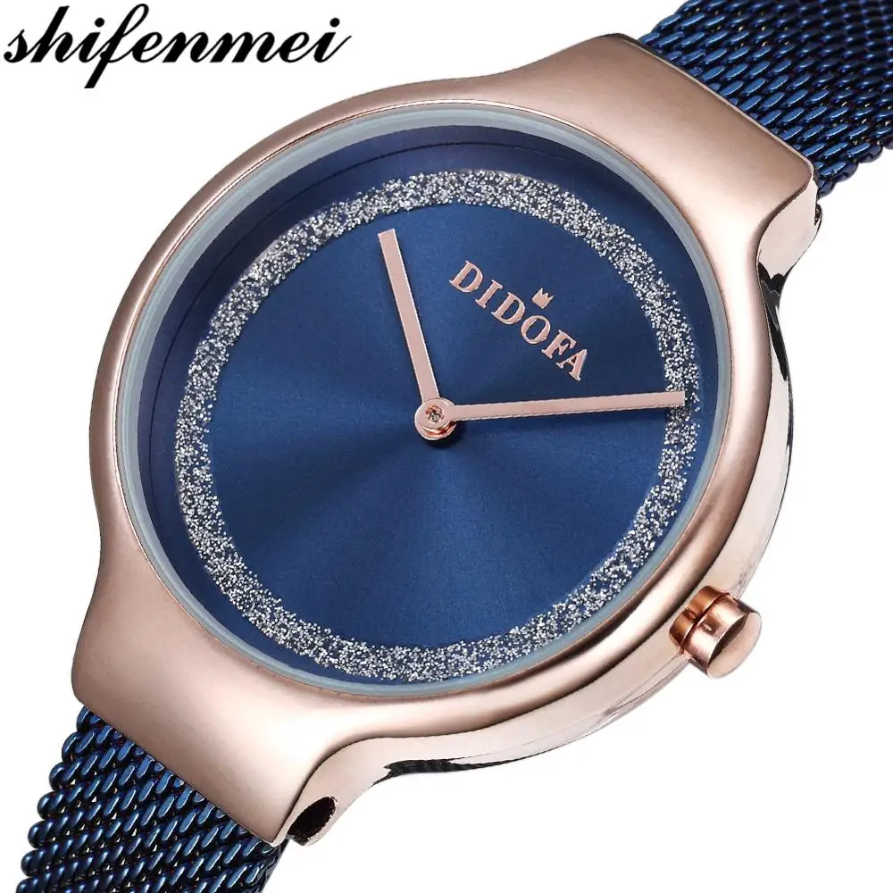 

Shifenmei Woman Watch Fashion Simple Quartz Watches Ladies Stailess Steel Casual Female Wristwatch Girl Clock Relogio Feminino