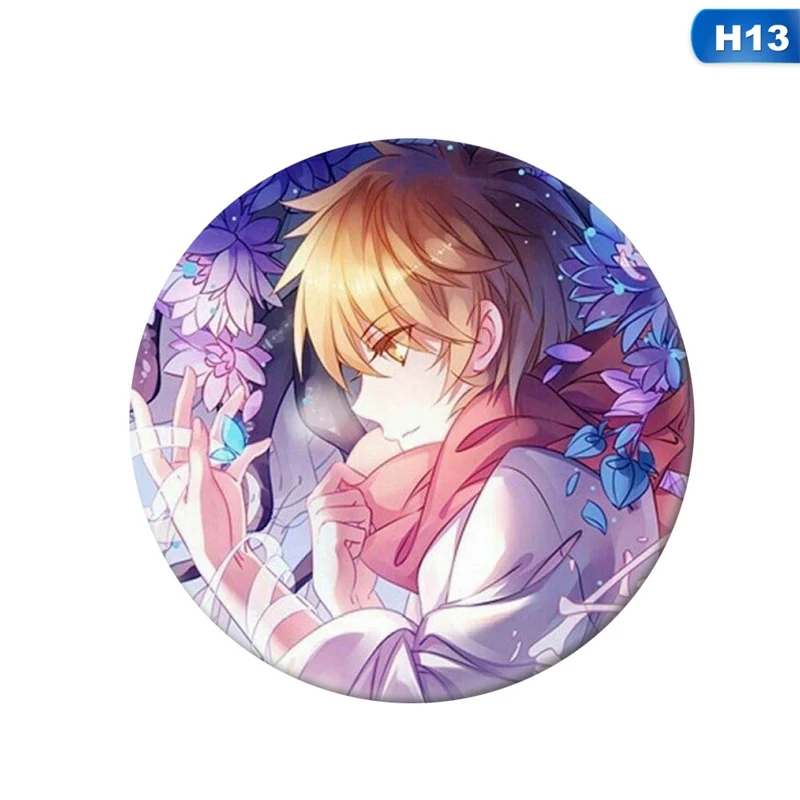 1 шт. аниме норагами Aragoto Ято значок косплея Iki Hiyori, брошь с застежкой, Yukine коллекция значок для рюкзак одежда - Окраска металла: H13
