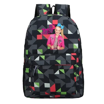 

High Quality Jojo Siwa School Backpack Popular Pattern Laptop Backpack Children Boys Girls Daily Bags