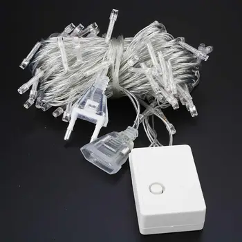 

10M 100LED Led Light Light String Fairy Christmas EU Party Lamp Modern Lights Garland Christmas/Wedding/Party Decoration