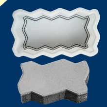 Forma do kostki brukowej praktyczne narzędzie ogrodowe cegła cementowa cegła betonowa dekoracja ogrodowa łatka DIY Maker ścieżka z tworzywa sztucznego tanie tanio CN (pochodzenie) Polypropylene