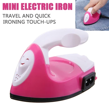 

Mini Electric Iron Travel Thermostat Handheld Coated Plate Steam Electric Ironing Boards Portable Map Patchwork Quilt Cloth