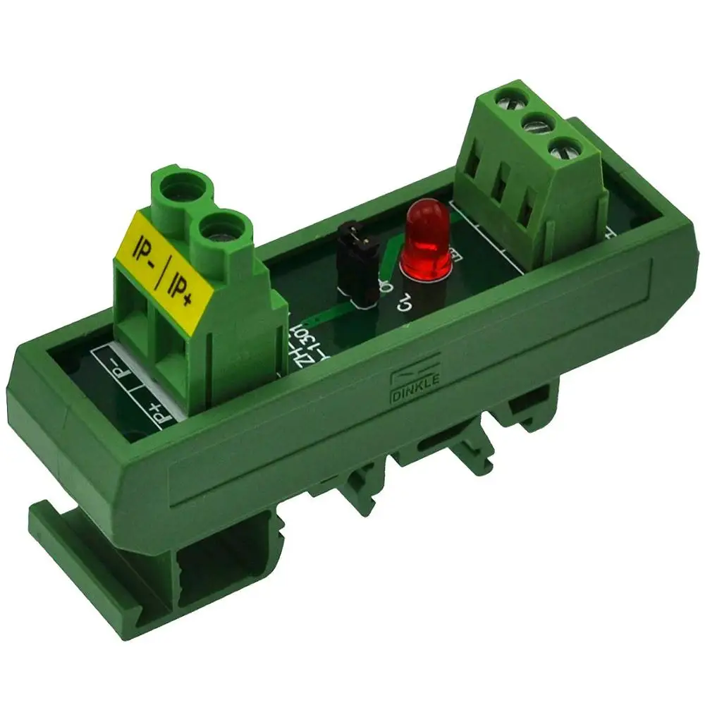 Тонкое крепление на DIN-рейку AC/DC +/-20Amp модуль датчика тока основе ACS712. | Электронные