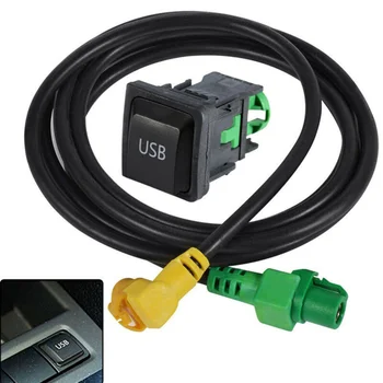 

Replaces AUX Switch Cable Replacement Part Accessories For Golf /R MK5 MK6