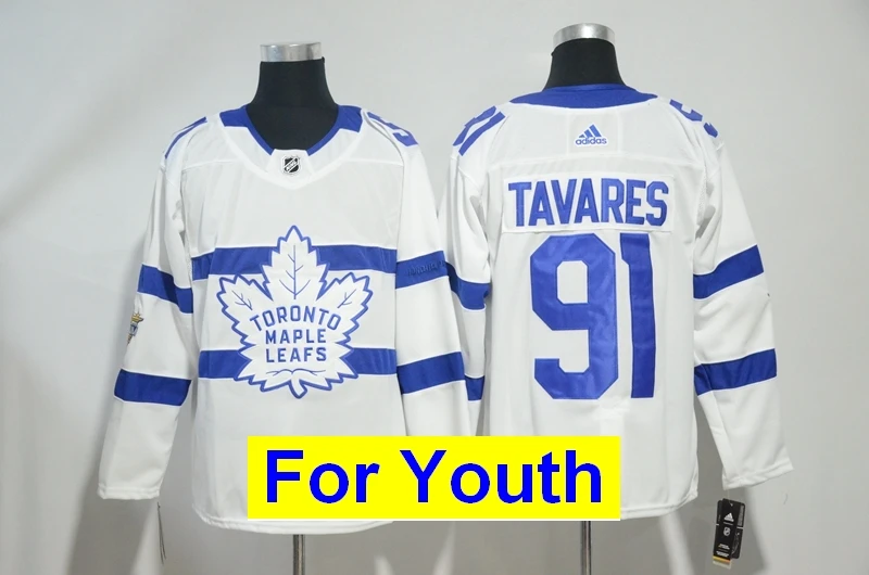 Детские Молодежные Трикотажные изделия Toronto Auston Matthews John Tavares Mitchell Marner
