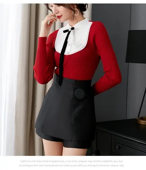 

Shorts Women Double Breasted Fashion Elegant Office OL Short Female 2020 New White