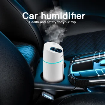 

Portable USB Mini Diffuser Aroma Mist Purifier Air Sprayer Pink White Heating Car Humidifier Hydration Aroma Mist Purifier