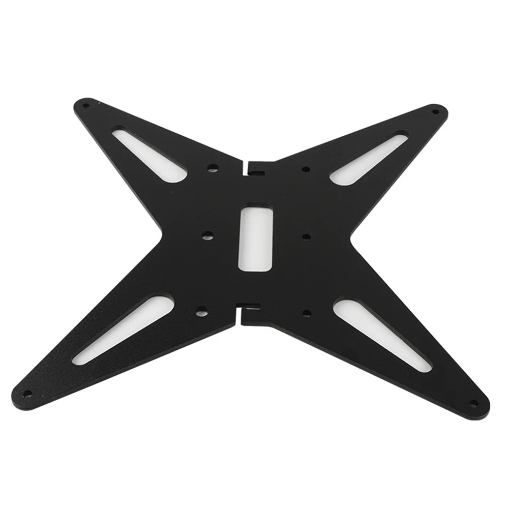 Гладкий кронштейн легко установить DIY высокопрочный Профессиональный 3d принтер аксессуары Горячая кровать опорная пластина для Creality 10 10S