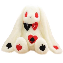 1 sztuk kreatywny Lolita Cartoon pluszowa lalka-królik plecak na zabawki torba na ramię dla kobiet dziewczyna Halloween kolekcja prezentów nowy tanie i dobre opinie CN (pochodzenie)