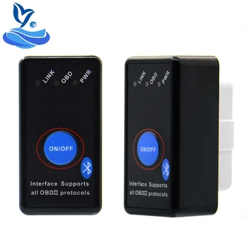 

ELM327 V1.5 PIC18F25K80 Chip Auto Sleep Code Reader Bluetooth Power Switch on/off Mini OBDII ELM 327 Diagnostic tool Scanner