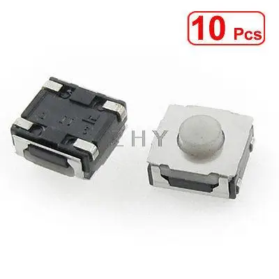

10 Pcs Momentary Tactile Push Button Tact Switch 6mm x 6mm x 3.4mm