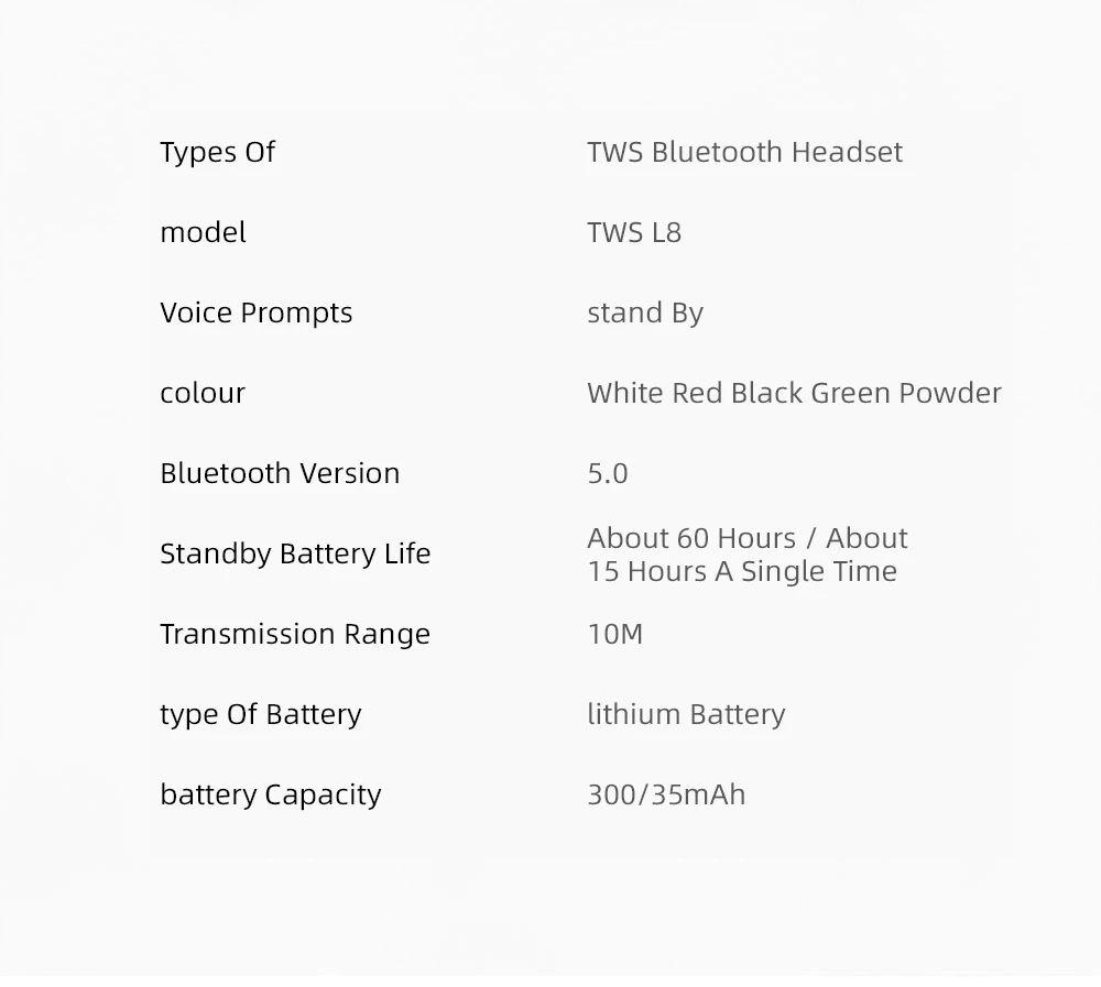 L8 Bluetooth наушники TWS гарнитуры для huawei iPhone с микрофоном зарядная коробка мобильный телефон беспроводные наушники спортивные стерео портативные