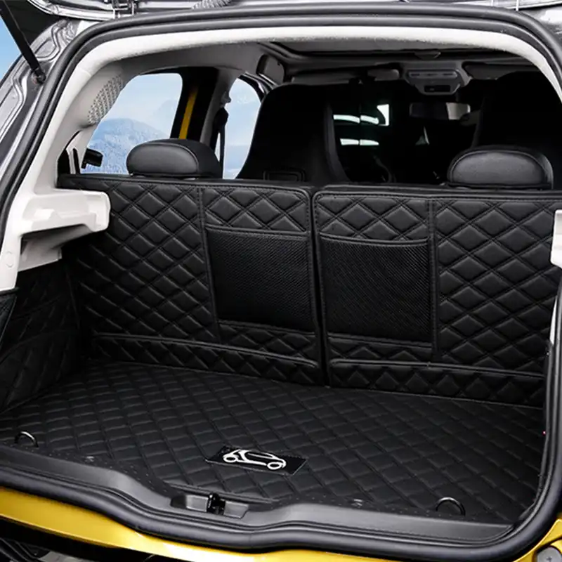 Car Trunk Mat For Mercedes New Smart Forfour 453 Fortwo 451