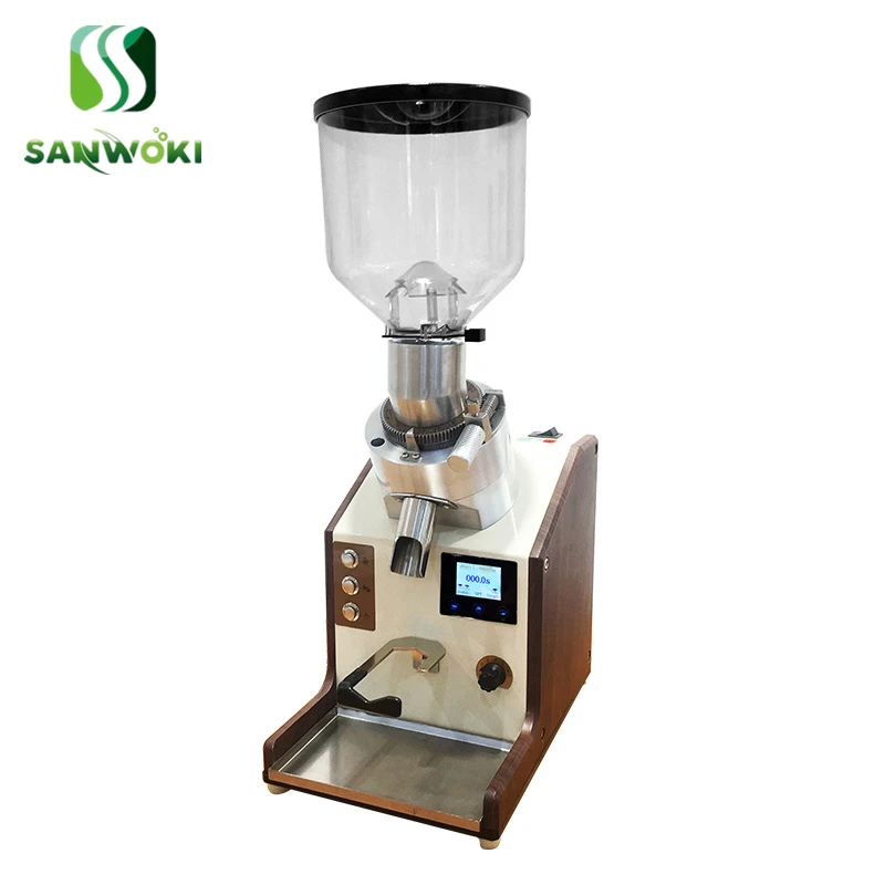 

Commercial 110V 220V Italian electric commercial household items 15 file coarse powder coffee beans grinder retro coffee grinder
