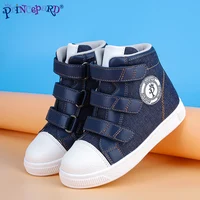 Autumn Children Orthopedic Shoes, Blue Kids Sport Sneakers with Corrective Insole Collocate AFOs Tip Toe Walking Arch Support 4