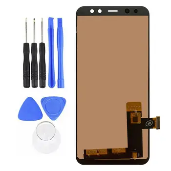

LCD Digital Display Touch Screen Digitizer Replacement Tool Kit for Samsung A8