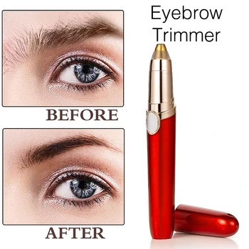 

Mini Electric Eyebrow Trimmer Face Eyebrow Hair Remover Eyebrow Shaver Razor Instant Painless Portable Epilator Eye Brow Trimmer