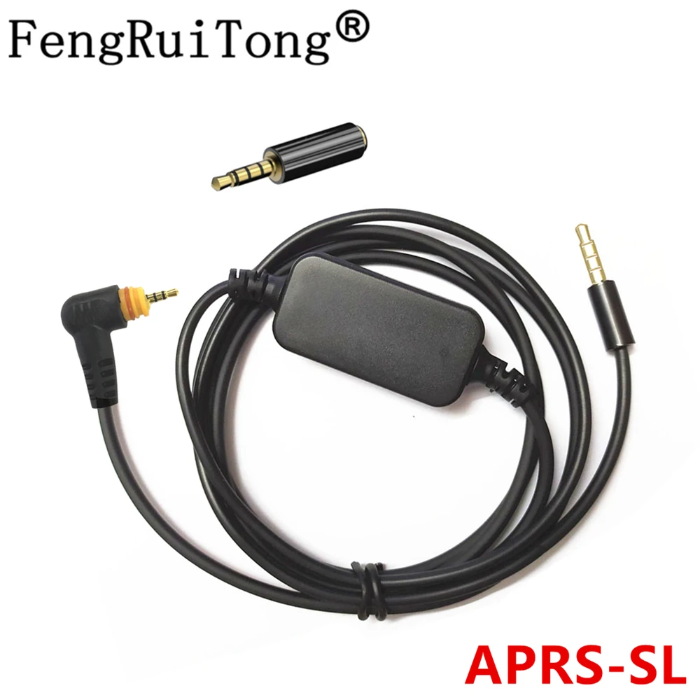 APRS Cable SL1K Audio Interface Cable for  Motorola Radio SL1M SL1K SL1600 SL300 APRSpro, APRSDroid, Compatible - Android, iOS radio cable sl1k for motorola radio sl1m sl1k sl1600 sl300 sl7500 sl400 mic replace cable