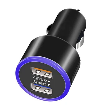 

Single Port QC3.0 Car Charger 2USB Port Fast Charge Car Charger with AIpower Seven Protection Function UY8