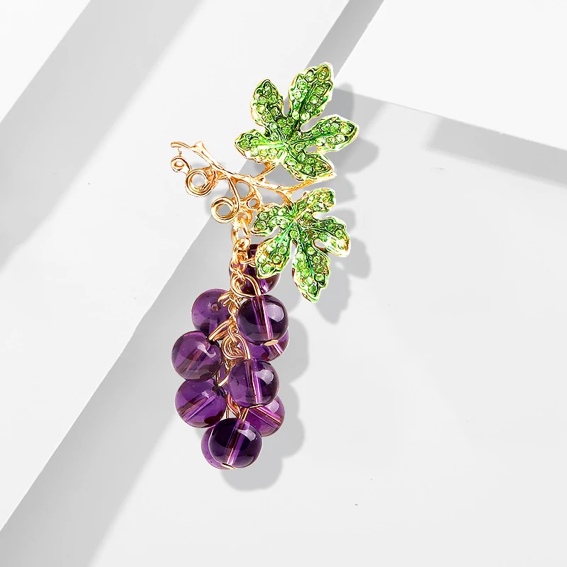 Glass Beads Grape Brooches Women Pin Gifts clothing brooch pin brooches art brooches