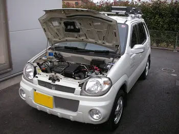 

for Suzuki Kei HN11S Front Hood Bonnet Modify Gas Struts Carbon Fiber Spring Damper Lift Support Absorber