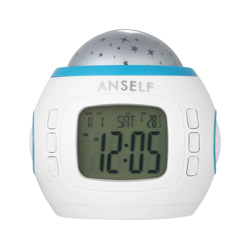 Цифровые часы с FM радио и подсветкой симуляцией заката рассвета|alarm clock|light alarm